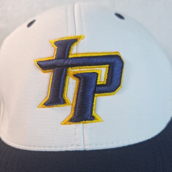 Marucci TP Logo Ball Cap Hat Fitted L/XL Baseball White Navy Blue - Picture 3 of 10